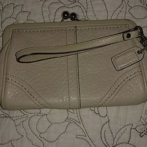 COACH wristlet
